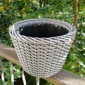 Кашпо полиротанг, 20л