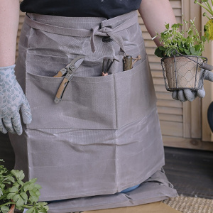 Фартук садовый из вощеной ткани Waxed Esschert Design