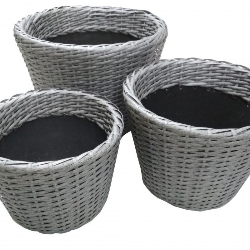 Кашпо полиротанг, 40л