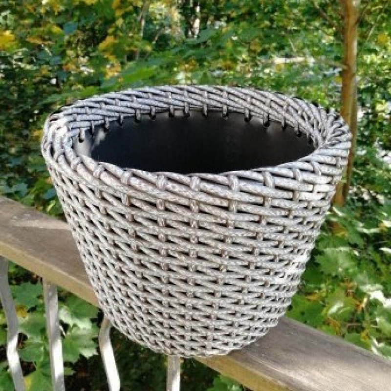 Кашпо полиротанг, 20л