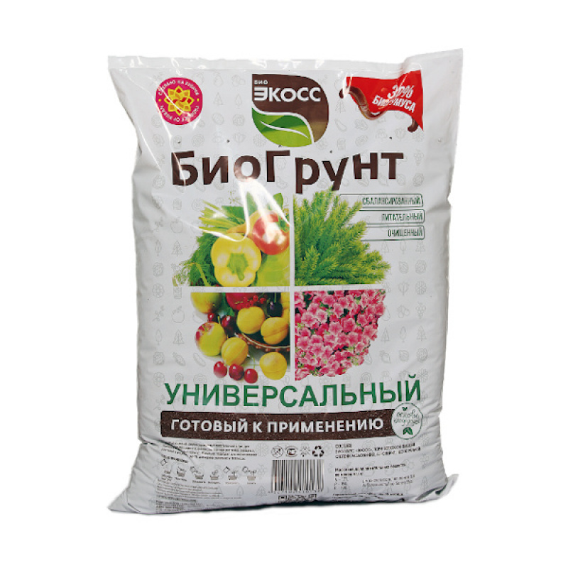 БиоГрунт "ЭКОСС" Универсальный, 50л